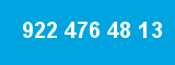 922 476 48 13 922 476 48 13